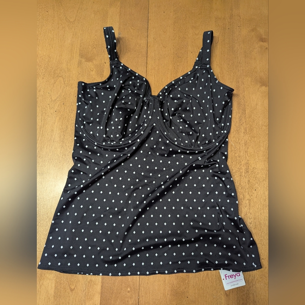 Freya Black and White Polka Dot Swimwear Set - Picture 5 of 7